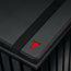 Black with Red Detail Leather Case for Apple iPad Air 12.9