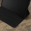 Stand positions in the Black with Turquoise Leather Case for iPad Pro 11