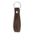 Leather Keychain - Dark Brown
