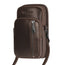 Dark Brown Leather Phone Bag