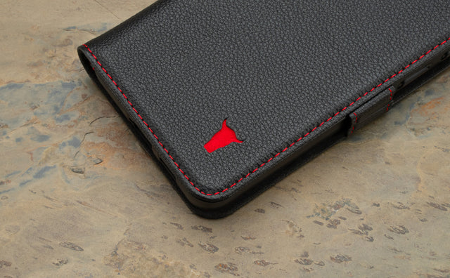 Galaxy S24+ Leather Case (with Stand Function) Feature Focus