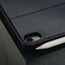 Close up of the Black Leather (with Red Stitching) Case for iPad mini 6 (2021)