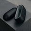 2 piece design of the Black Leather AirPods Pro Case Cover (1st & 2nd Generation)