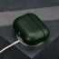 Green Leather AirPods Pro Case Cover (1st & 2nd Generation) Charging