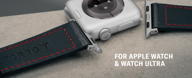 Leather Apple Watch & Watch Ultra Strap Feature Focus