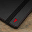 Black with Red Detail Leather Case for Apple iPad Air 12.9