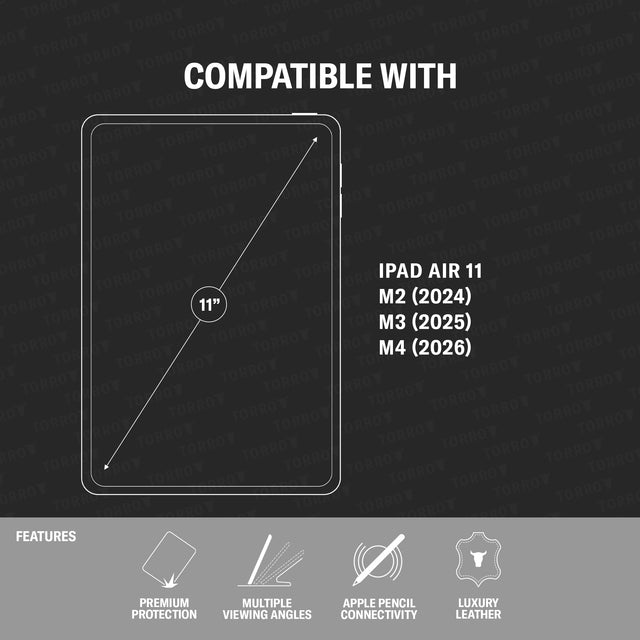 Model compatibility and feature of the iPad Air Leather Case