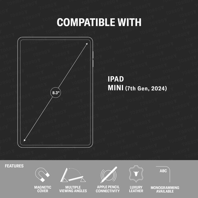 Model compatibility of the frameless iPad Mini 6 case