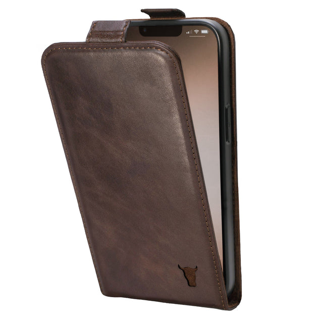iPhone 14 Plus Leather Flip Case (MagSafe Charging) iPhone 14 Plus Leather Flip Case (MagSafe Charging)