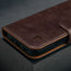 Dark Brown TORRO Signature Leather Case for iPhone 16 Pro