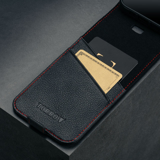 TORRO iPhone 16 Pro Leather Flip Wallet Case (MagSafe Charging) TORRO iPhone 16 Pro Leather Flip Wallet Case (MagSafe Charging)