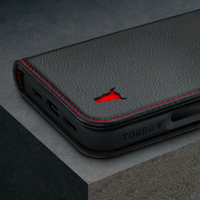 TORRO Leather Case Compatible with iPhone 16 Pro Max Premium Leather Wallet Case with Kickstand and Card Slots (Compatible with Official MagSafe TORRO Leather Case Compatible with iPhone 16 Pro Max Premium Leather Wallet Case with Kickstand and Card Slots (Compatible with Official MagSafe