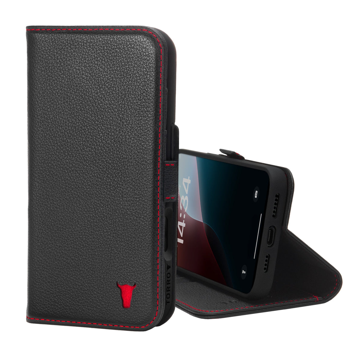 iPhone 16 Pro Max Leather Wallet Case (MagSafe Charging) – TORRO USA
