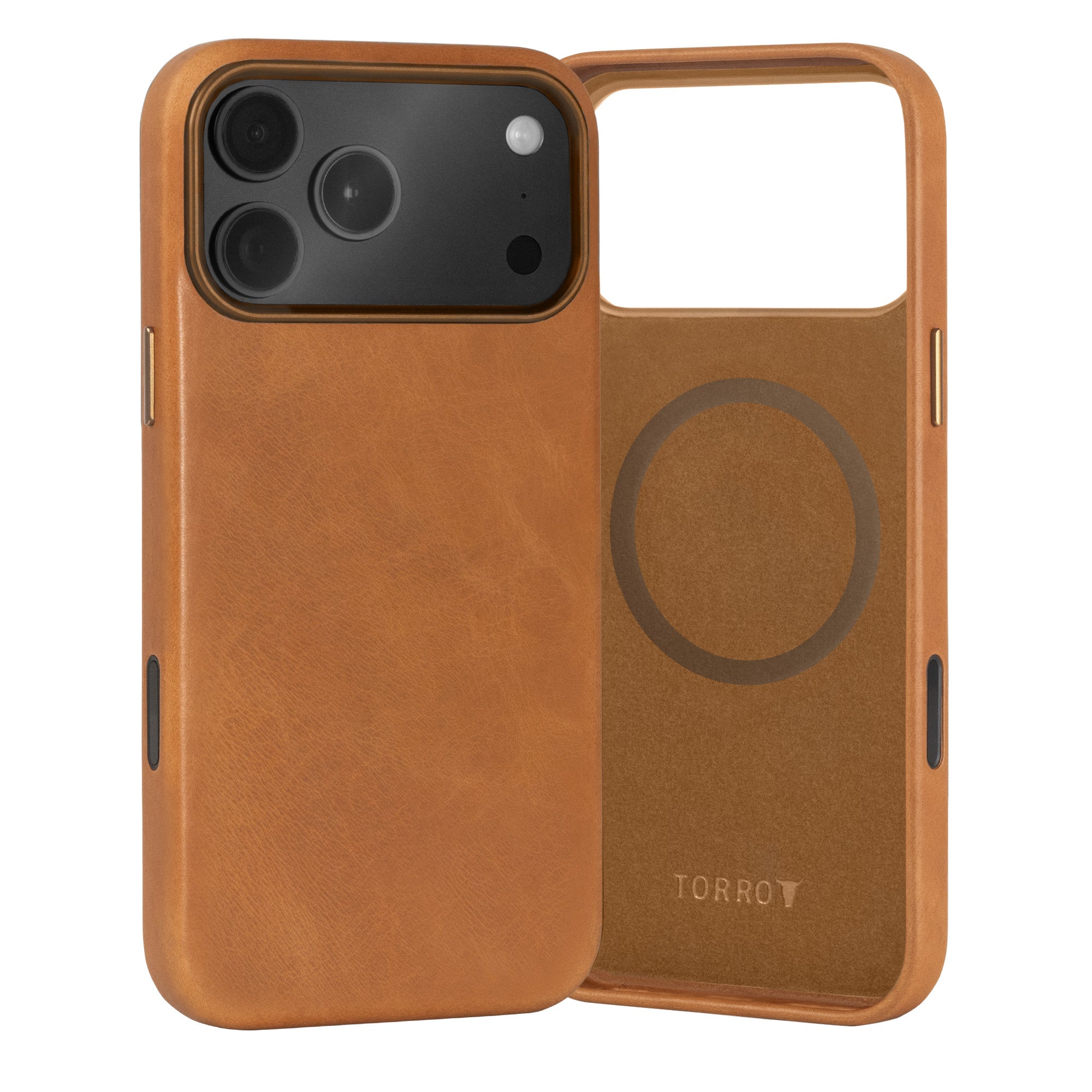 Apple iPhone 17 Pro Max Leather Bumper Case (MagSafe Compatible