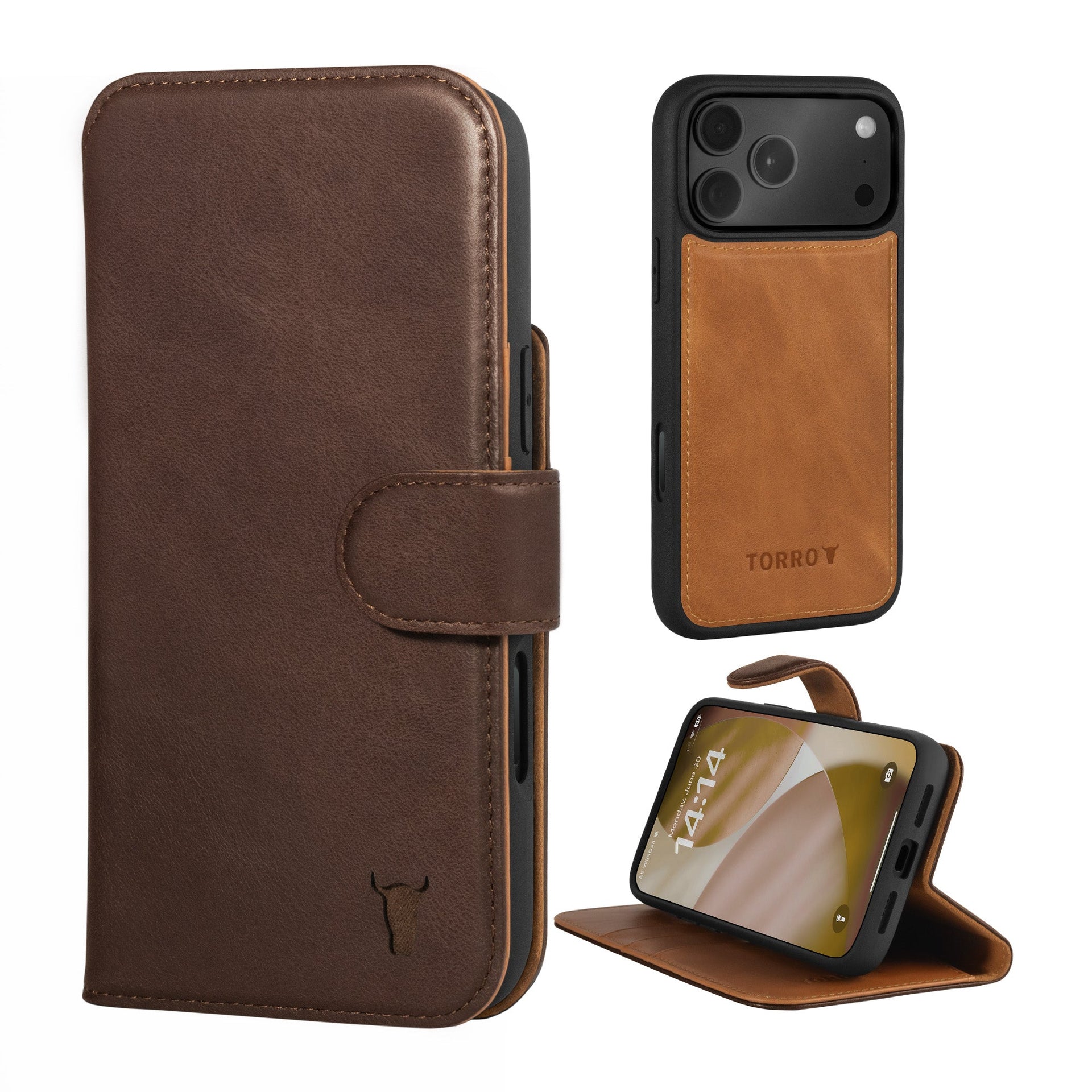 Apple iPhone 17 Pro Max 2-in-1 Detachable Leather Wallet Case (MagSafe   TORRO USA