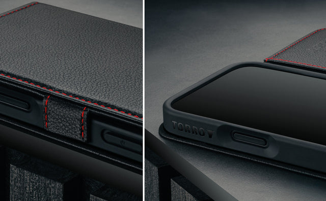 iPhone 17 Pro Max Leather Case (MagSafe Charging) Feature Focus