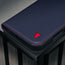 Navy Blue Leather Case for iPhone 17