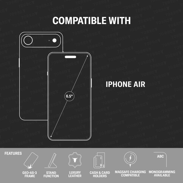 Compatibility and features of the iPhone 17 Air Leather Case