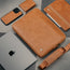 Tan Leather Messenger Bag