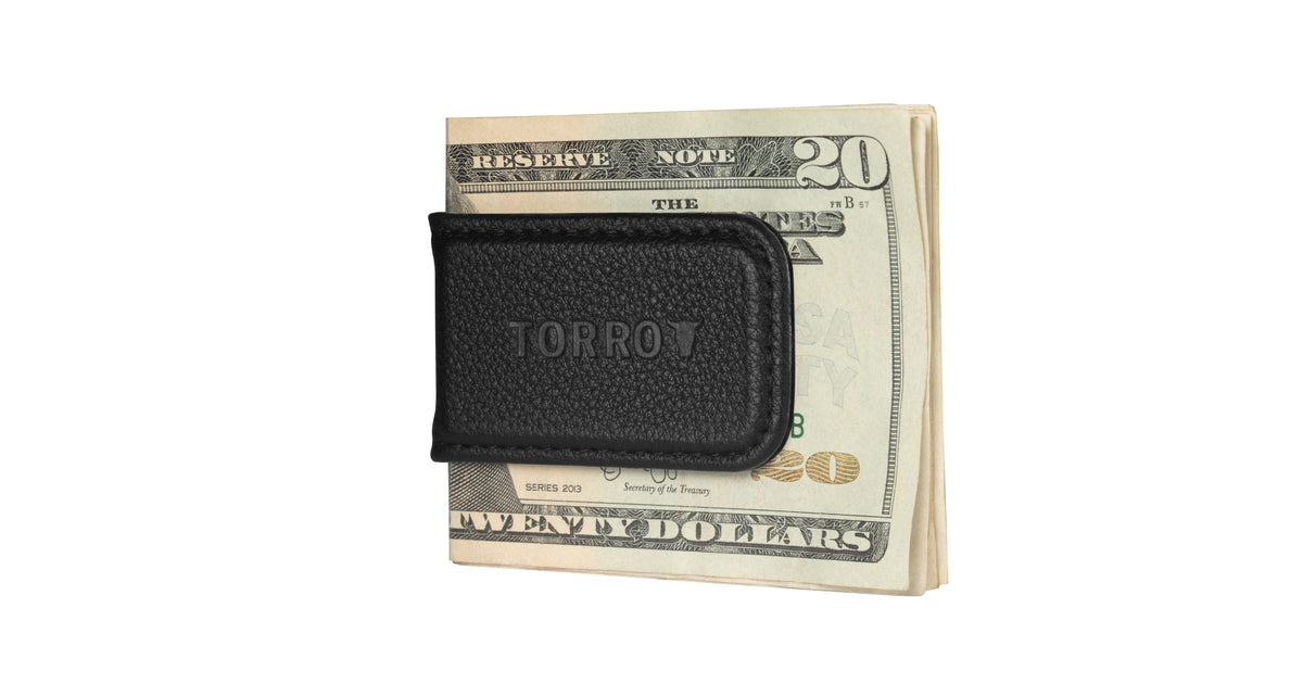 Leather Money Clip / Cash Clip (Holds 15 Notes) – TORRO USA