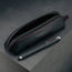 Black with Red Detail Leather Pencil Case