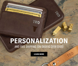 Personalization & Free Shipping on orders over $100