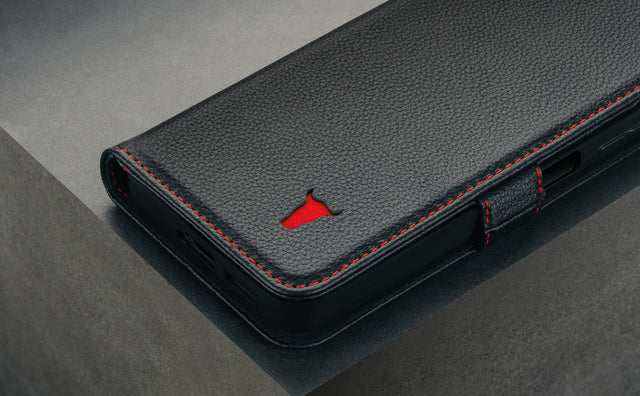 Galaxy A17 Leather Case (with Stand Function) Feature Focus