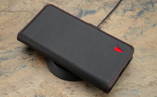 Galaxy S24+ Leather Case (with Stand Function) Feature Focus