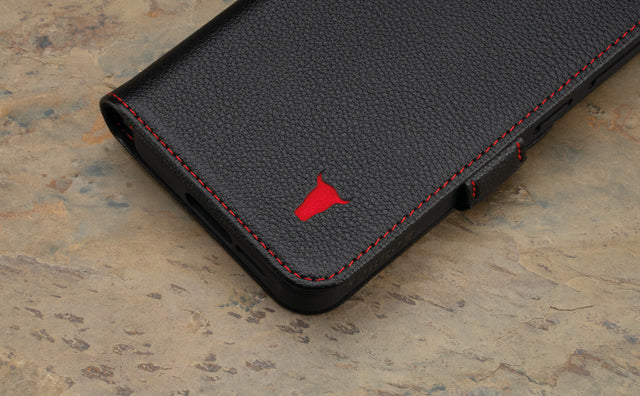 Galaxy S24 Leather Case (with Stand Function) Feature Focus
