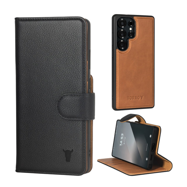 TORRO Galaxy S25 Ultra 2-in-1 Detachable Leather Wallet Case (Qi2/MagSafe Charging) TORRO Galaxy S25 Ultra 2-in-1 Detachable Leather Wallet Case (Qi2/MagSafe Charging)