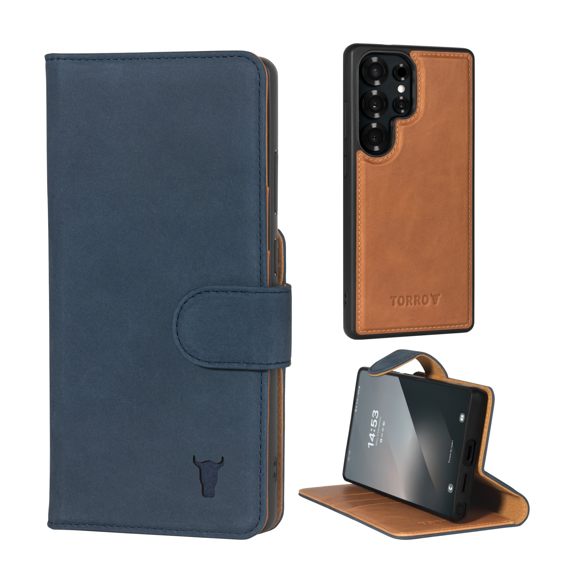 Galaxy S25 Ultra Detachable Wallet Case (Qi2/MagSafe Charging