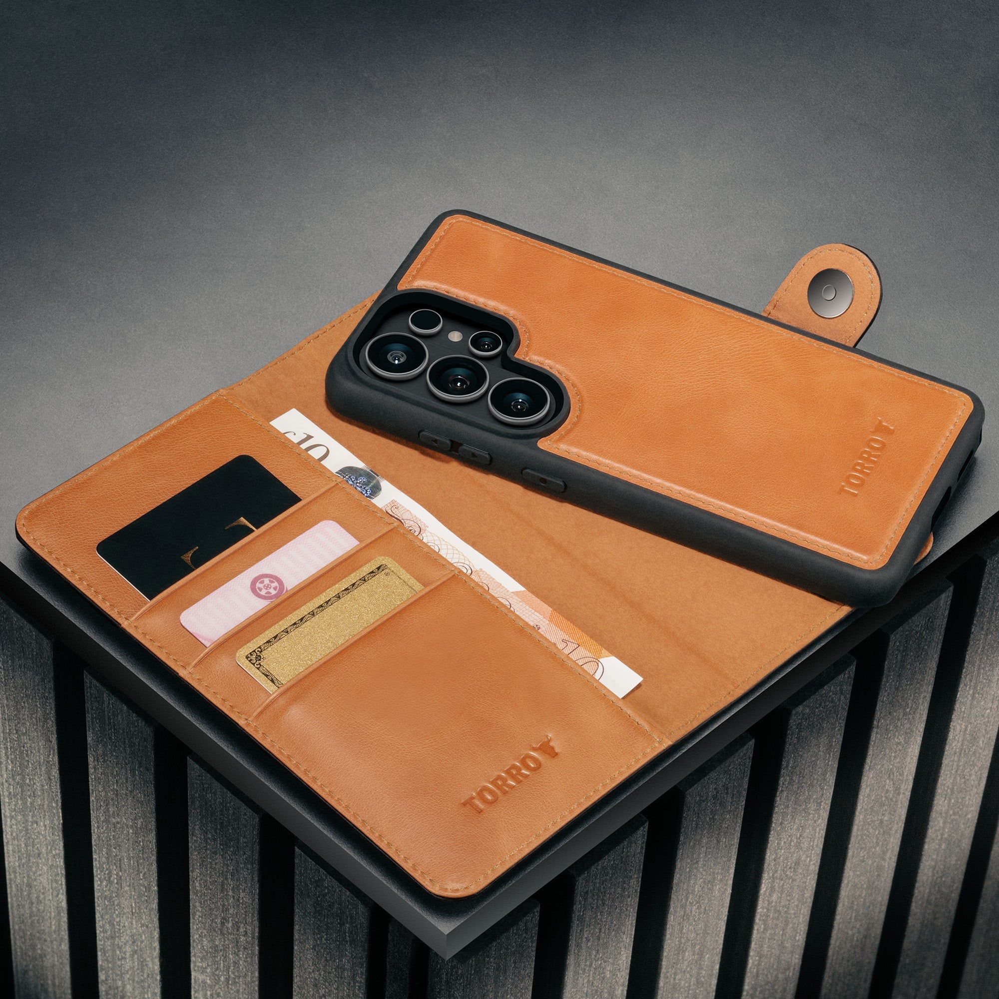 Samsung Galaxy S26 Ultra 2-in-1 Detachable Leather Wallet Case