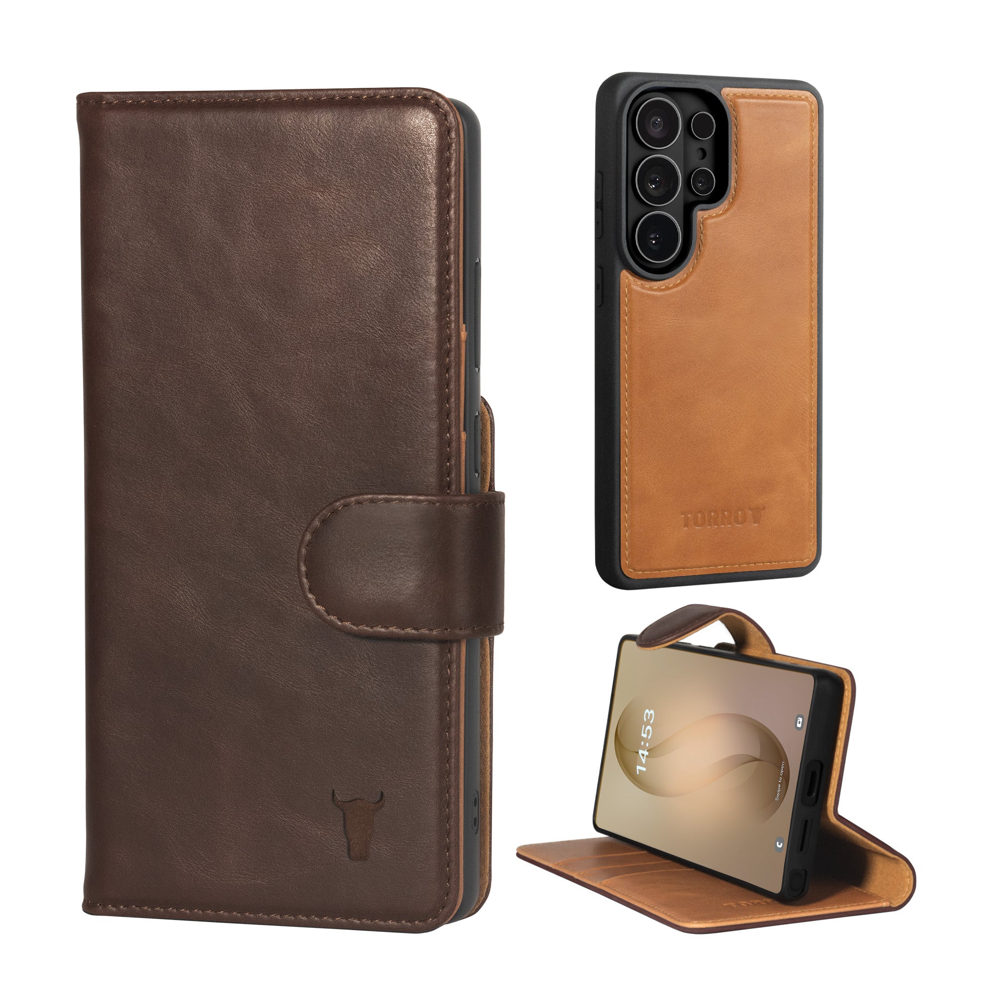 Samsung Galaxy S26 Ultra 2-in-1 Detachable Leather Wallet Case