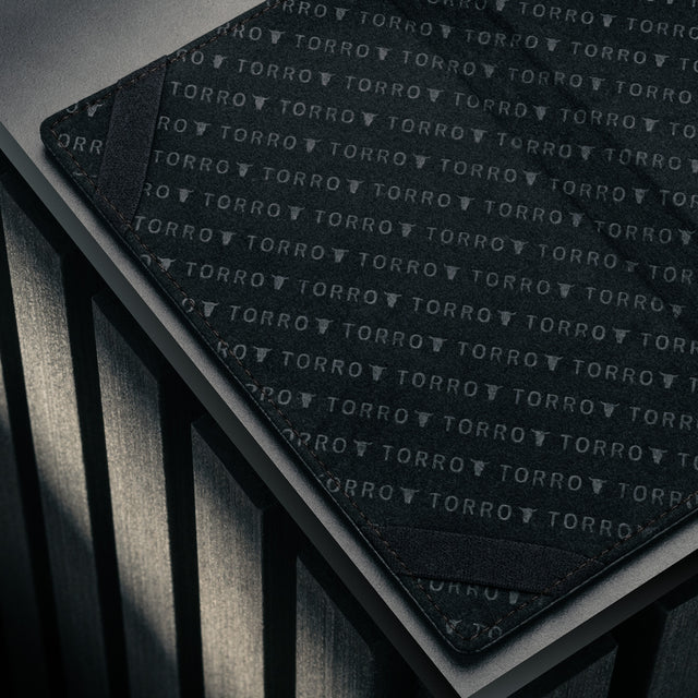 Microfibre lining in the Black Leather Golf Scorecard Holder