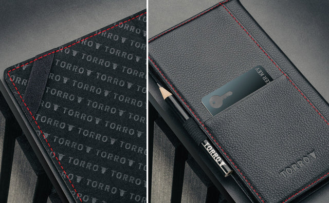 Leather Golf Scorecard Holder Feature Focus