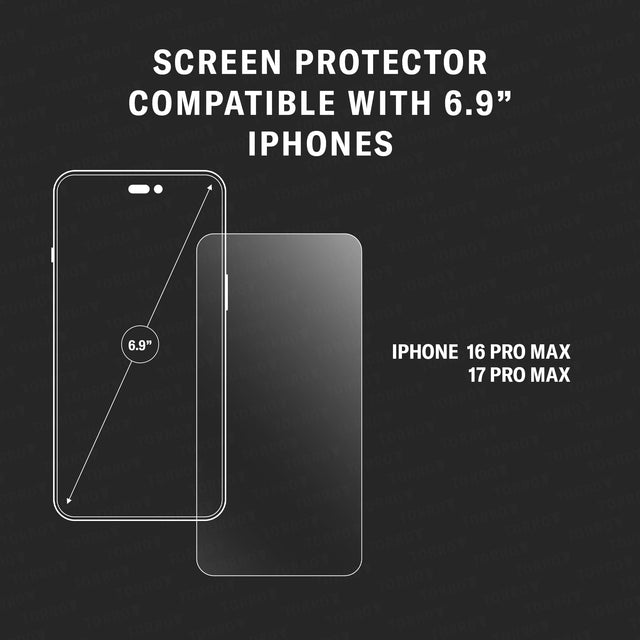 Supported models of the Tempered Glass Screen Protector for iPhone