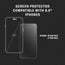 Supported models of the Tempered Glass Screen Protector for iPhone