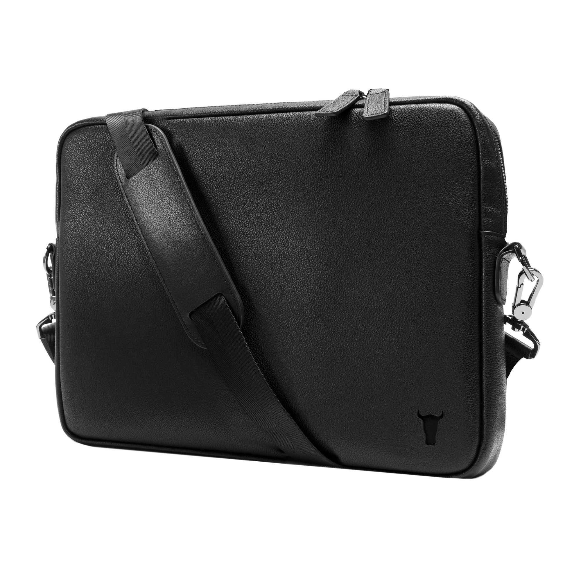 Leather Laptop Messenger Bag with adjustable strap TORRO USA