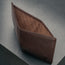 Microfibre Lined Dark Brown Bifold Leather Wallet