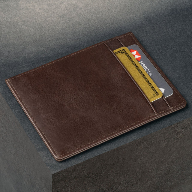 leather credit card sleeve TORRO Leather Credit Card Holder