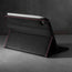 Stand function of the Black Leather (with Red Stitching) Case for iPad mini 6 (2021)