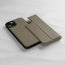 Taupe Leather Bumper Case (with detachable cover) for iPhone 14 Plus