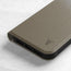 Taupe Leather Bumper Case (with detachable cover) for iPhone 14 Plus