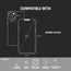 Model compatibility and features of the Leather Bumper Case for iPhone 14 Plus