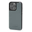 Light Blue Leather Bumper Case for iPhone 14 Pro