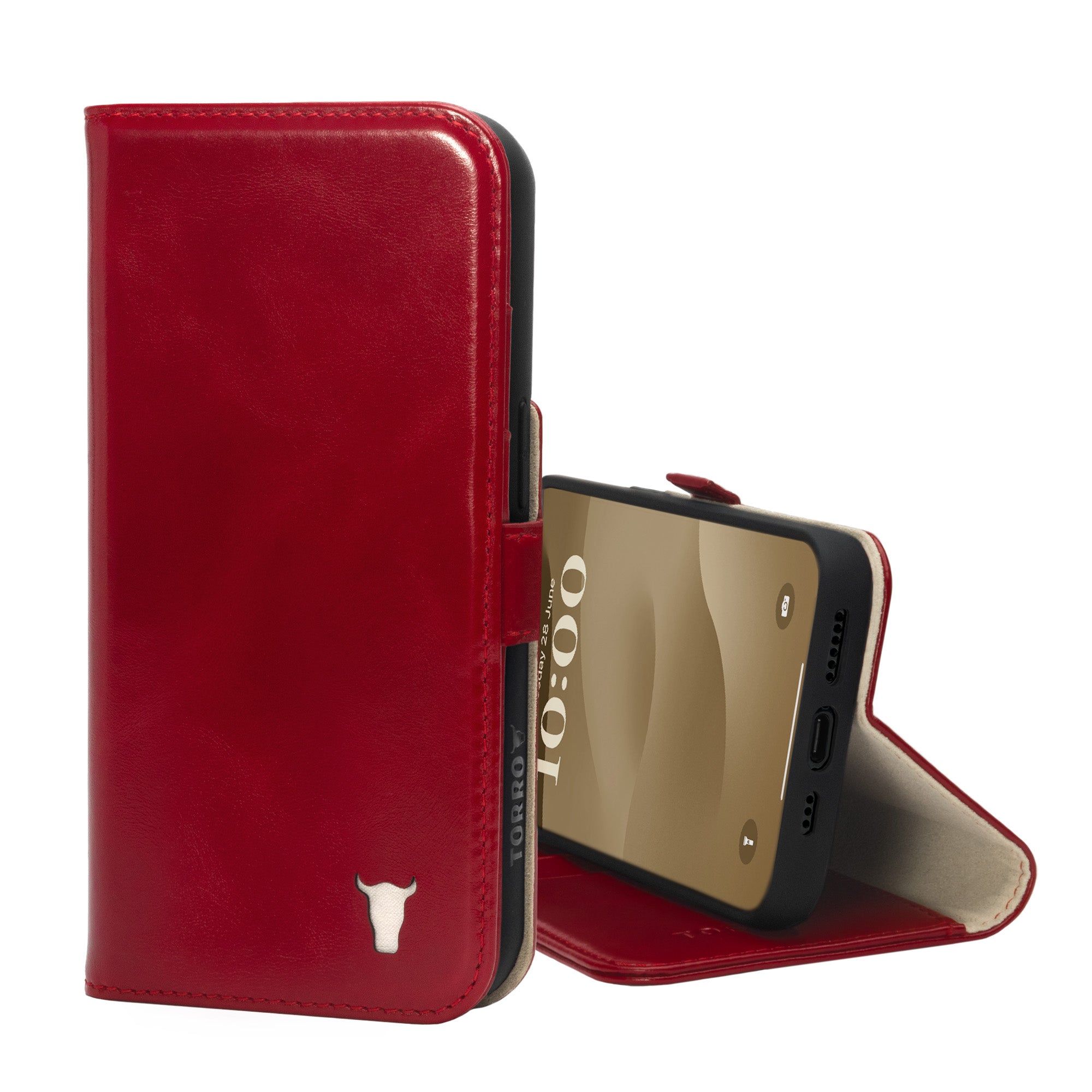 Apple iPhone 15 Leather Wallet Case (with Stand Function) – TORRO USA