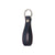 Leather Keychain - Navy Blue